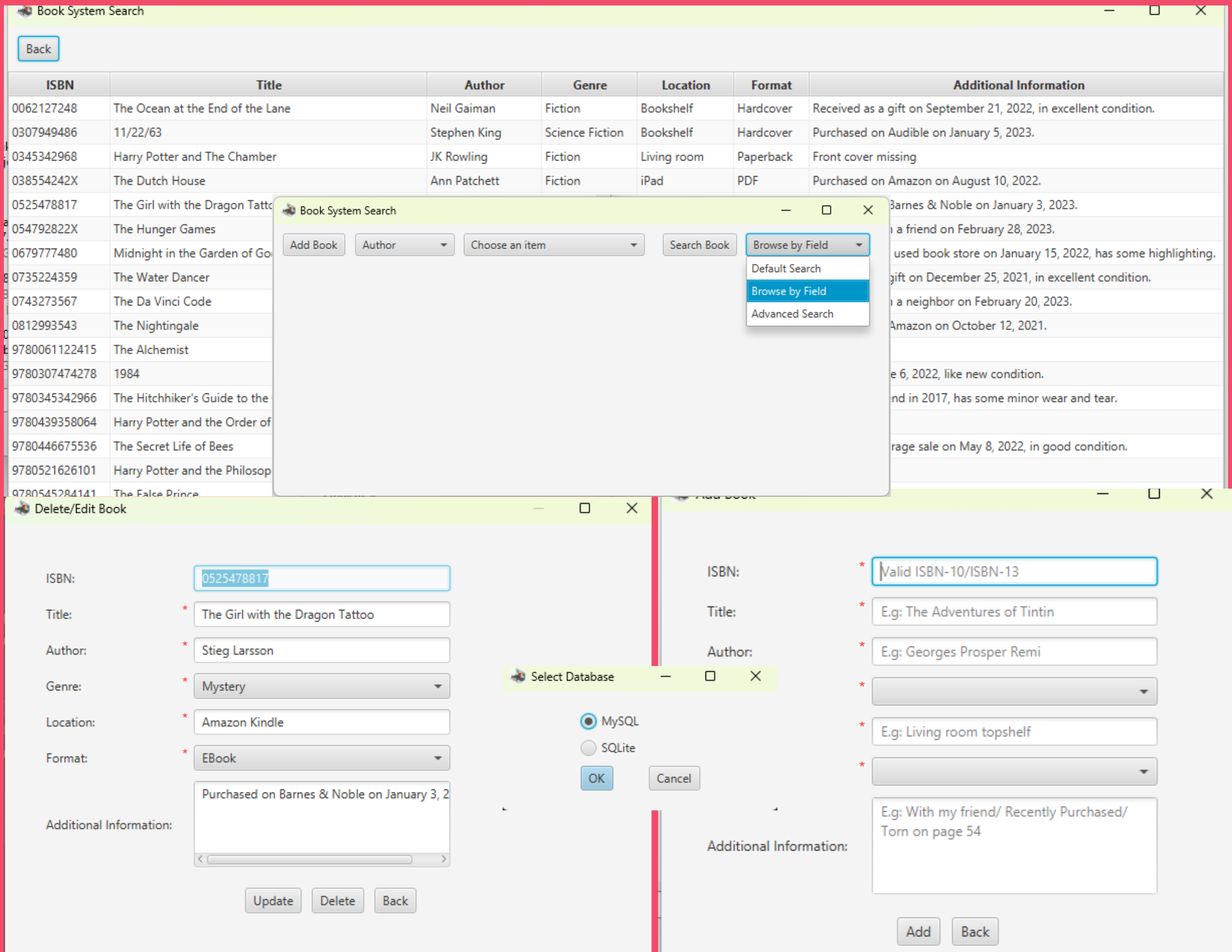 Book Management System